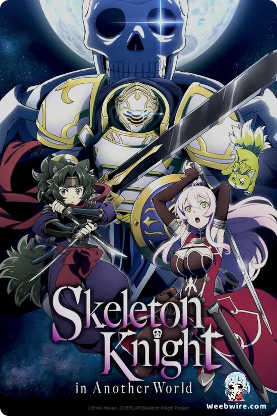 Skeleton Knight in Another World Poster