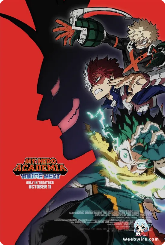 My Hero Academia: You're Next Poster