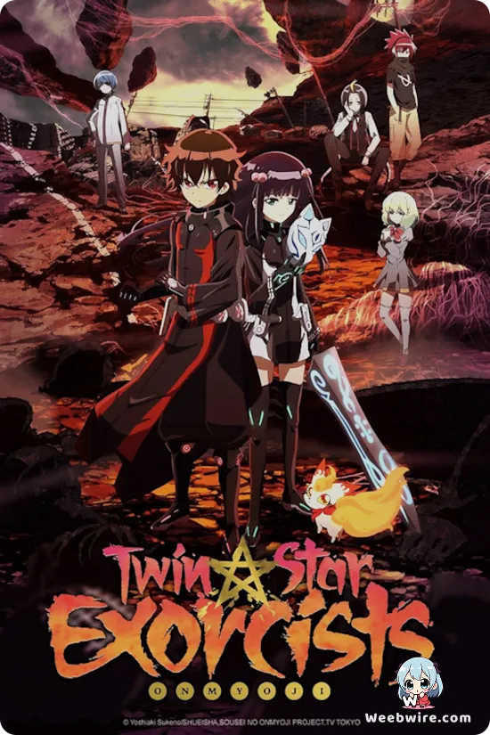 Twin Star Exorcists Poster