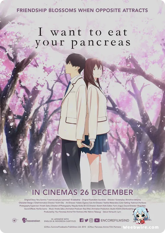 I Want to Eat Your Pancreas Poster