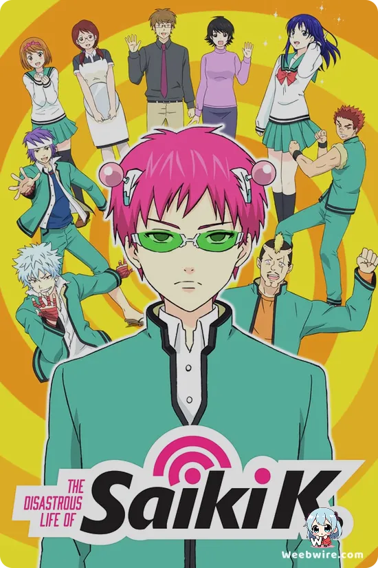 The Disastrous Life of Saiki K. Poster