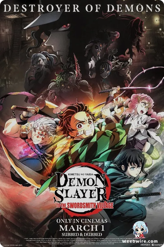 Demon Slayer: Kimetsu no Yaiba Swordsmith Village Arc Poster