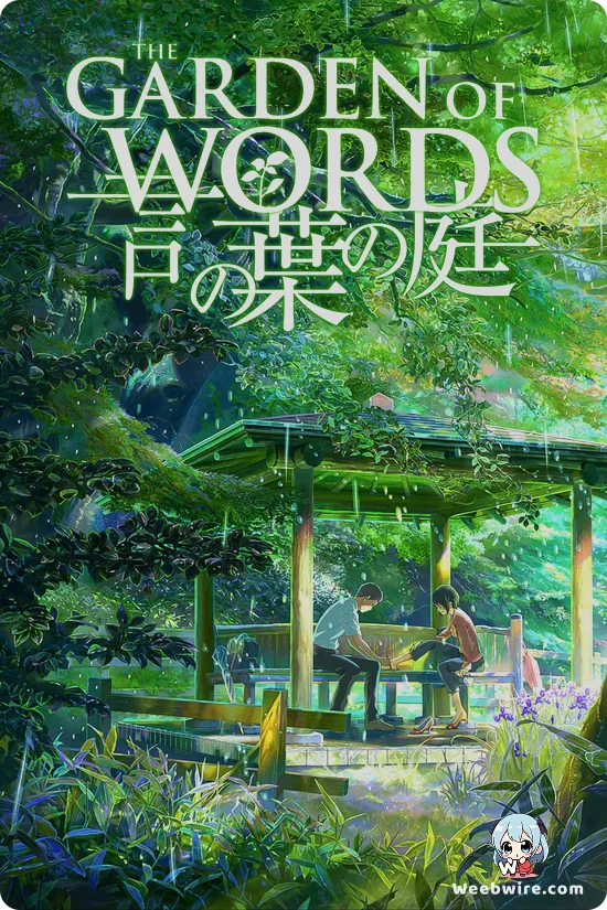 The Garden of Words Poster