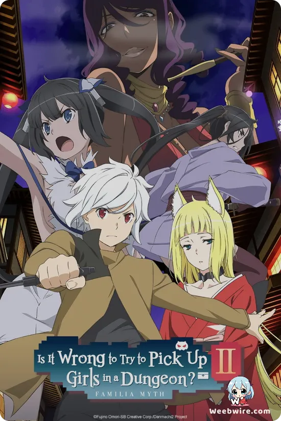 Is It Wrong to Try to Pick Up Girls in a Dungeon? II Poster