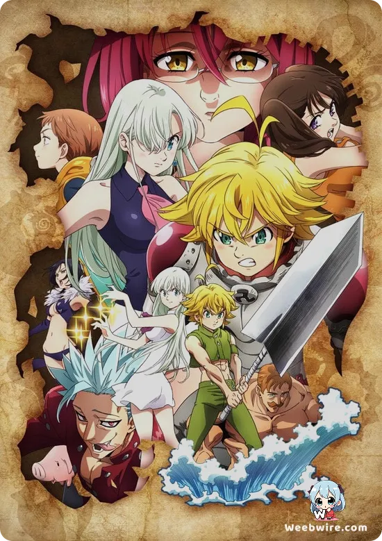The Seven Deadly Sins: Imperial Wrath of the Gods Poster