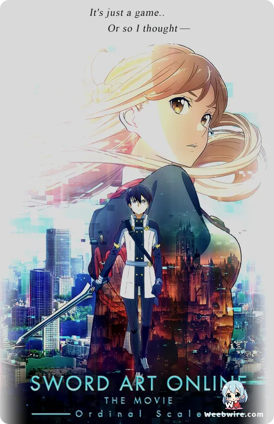 Sword Art Online the Movie: Ordinal Scale Poster