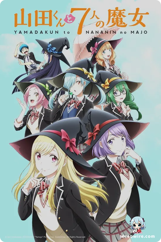 Yamada and the Seven Witches Poster