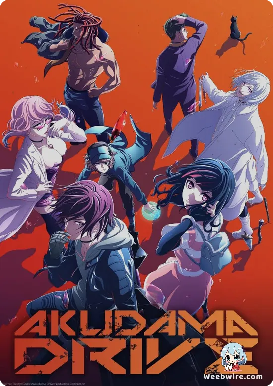 Akudama Drive Poster