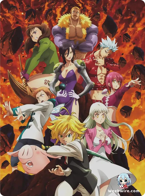 The Seven Deadly Sins: Dragon's Judgement Poster