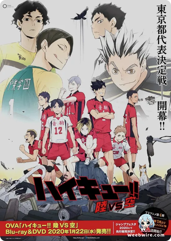 HAIKYU!! LAND VS. AIR Poster