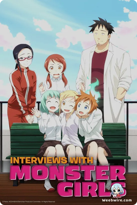 Interviews with Monster Girls Poster