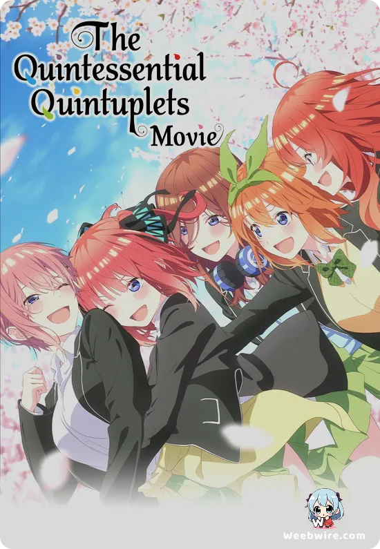 The Quintessential Quintuplets Movie Poster