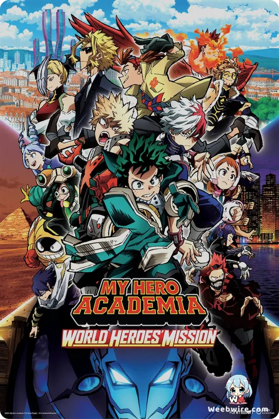 My Hero Academia: World Heroes' Mission Poster