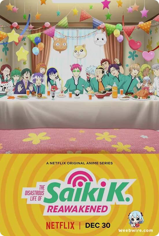 The Disastrous Life of Saiki K.: Reawakened