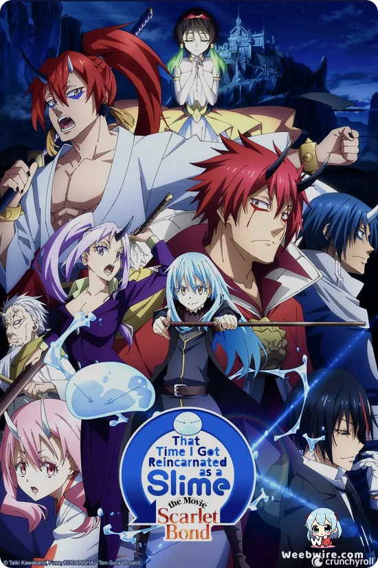 That Time I Got Reincarnated as a Slime the Movie: Scarlet Bond Poster