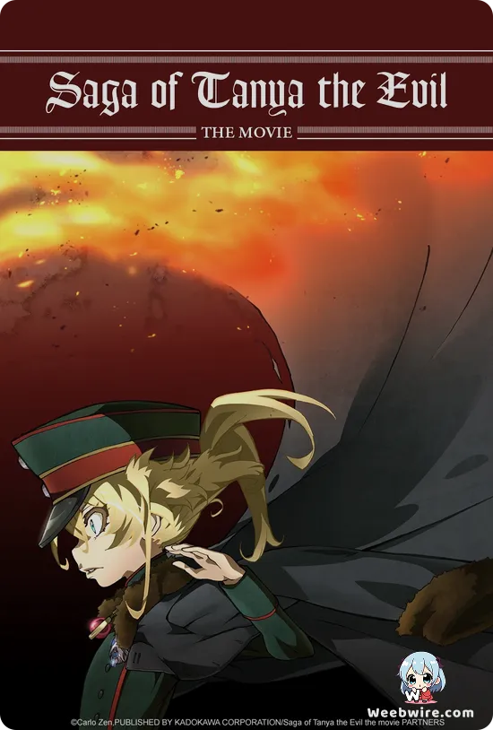 Saga of Tanya the Evil: The Movie Poster