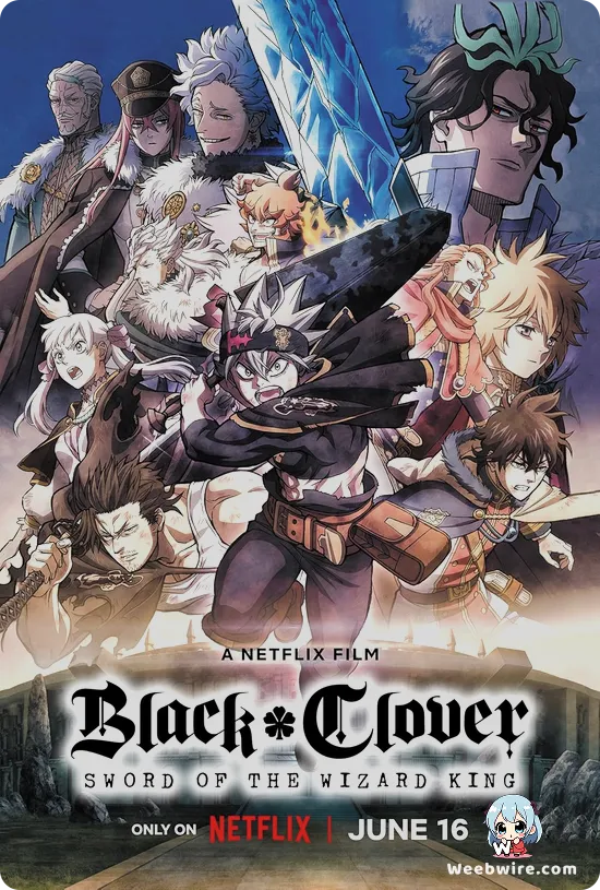 Black Clover: Sword of the Wizard King Poster