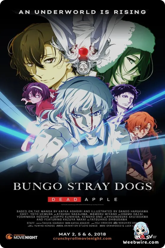 Bungo Stray Dogs: DEAD APPLE Poster