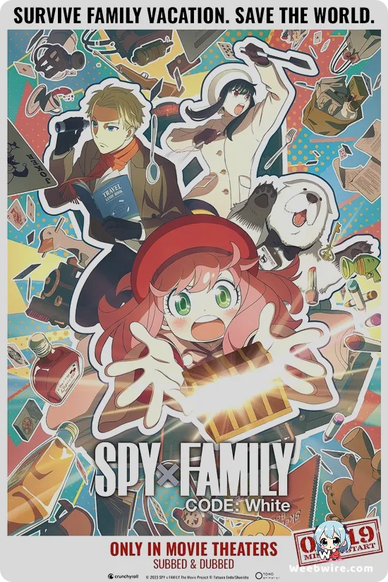 SPY x FAMILY CODE: White Poster