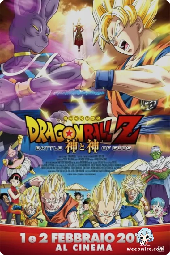 Dragon Ball Z: Battle of Gods Poster