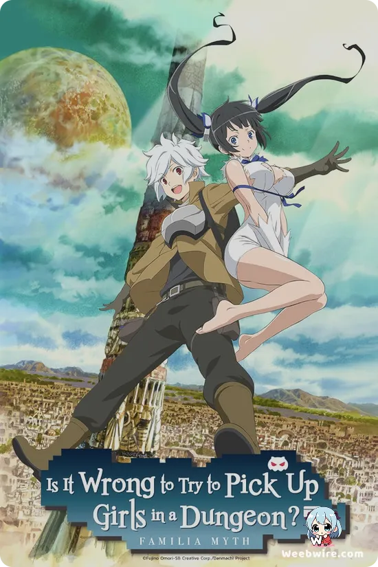 Is It Wrong To Try To Pick Up Girls in a Dungeon? V Poster