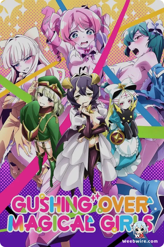 Gushing Over Magical Girls Poster