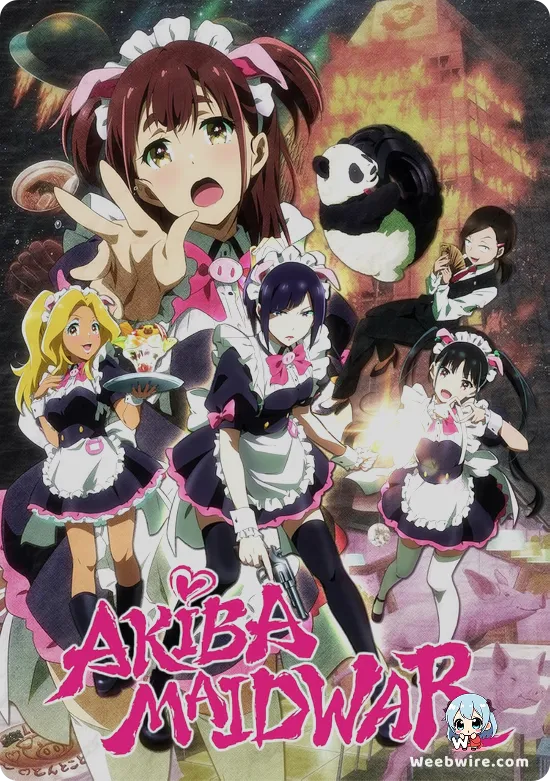 Akiba Maid War Poster
