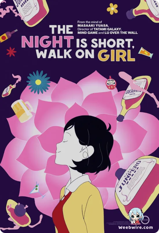 The Night is Short, Walk on Girl Poster