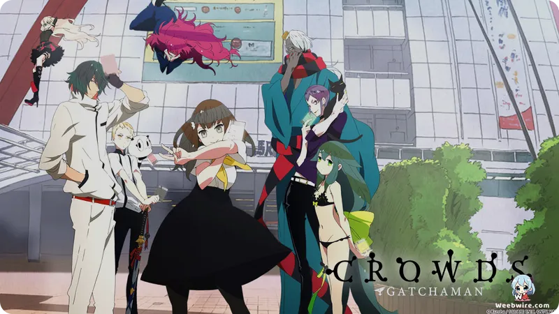 Gatchaman Crowds: A Bold Reinvention of Heroism | Weebwire