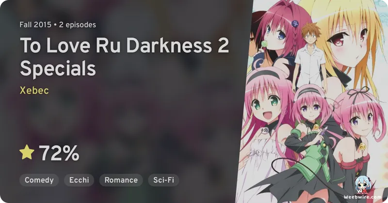 To Love Ru Darkness 2 Specials: A Deep Dive | Weebwire