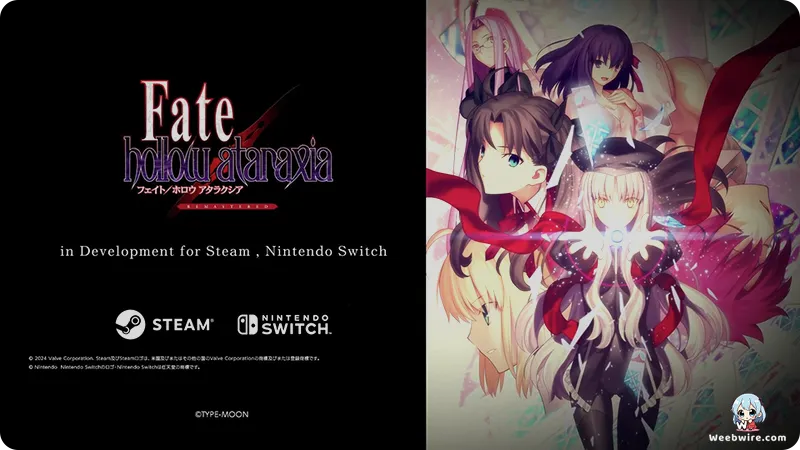 Fate/hollow ataraxia Remastered Global Release | Weebwire