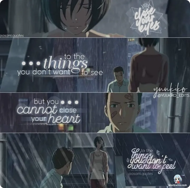 The Garden of Words: Shinkai's Hidden Depths | Weebwire