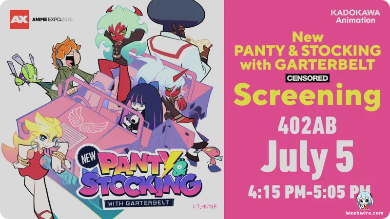 New Panty & Stocking Trailer Reveals Angel Brothers | Weebwire