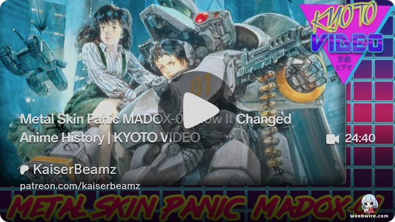 Metal Skin Panic MADOX-01 Blu-ray Release Date | Weebwire