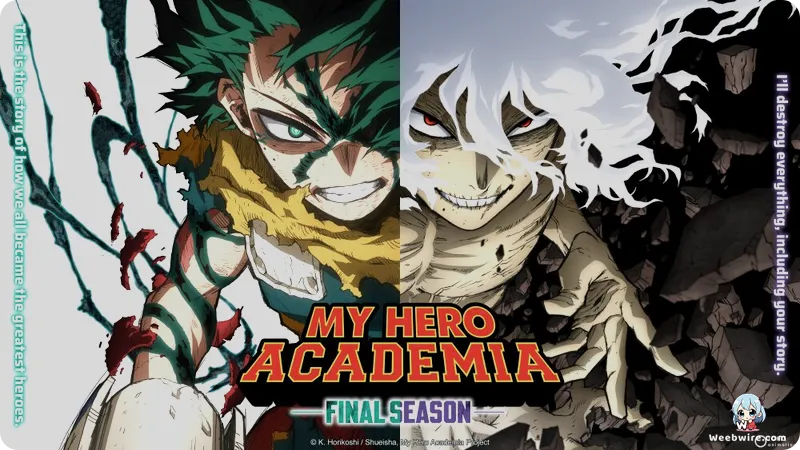 My Hero Academia Final Season Premieres Oct 2025 | Weebwire