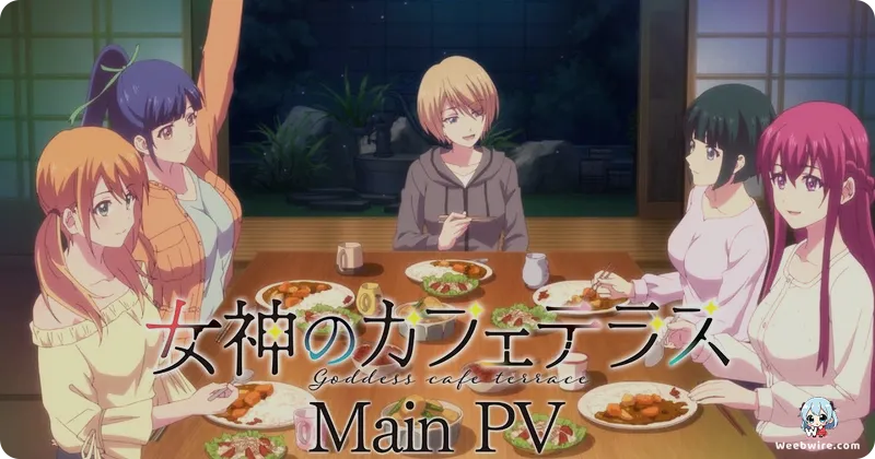 'The Café Terrace and Its Goddesses' Manga Nears End | Weebwire