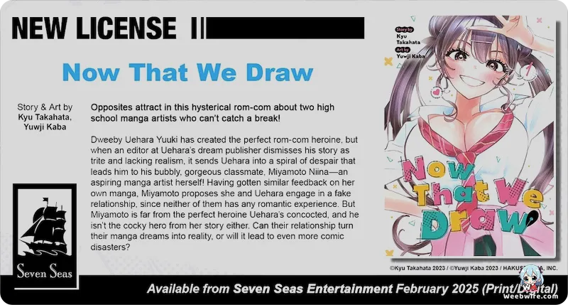 'Now That We Draw' Manga Gets TV Anime Adaptation in 2026 | Weebwire
