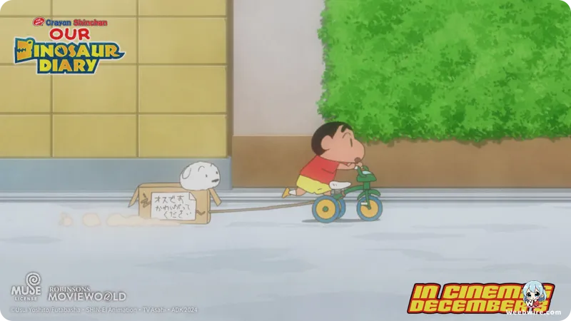 Crayon Shinchan: Our Dinosaur Diary Premieres Dec 3 | Weebwire