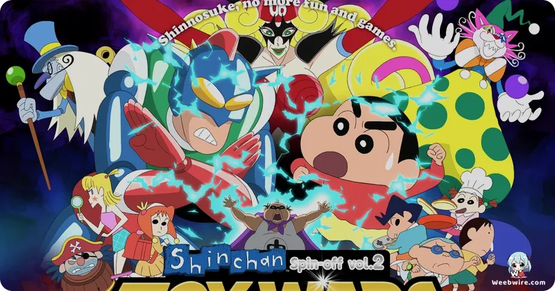 'Crayon Shin-chan' 33rd Movie Titled, Set for Summer 2026 | Weebwire