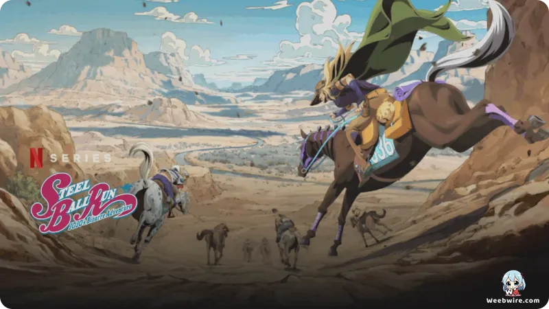 Steel Ball Run Anime Gets Premiere Date, New Cast Details | Weebwire