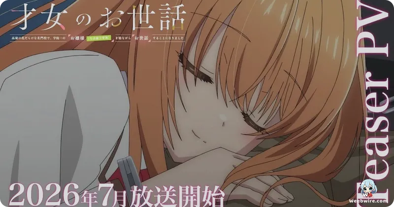 'Rich Girl Caretaker' Anime Confirms July Debut, Brain's Base Studio | Weebwire